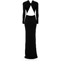 ASYMMETRICAL EVENING DRESS