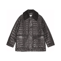 QUILTED MIDI JACKET