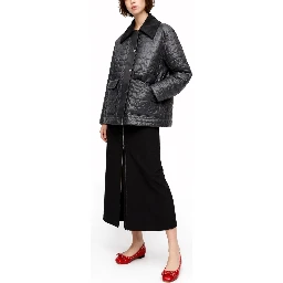 QUILTED MIDI JACKET