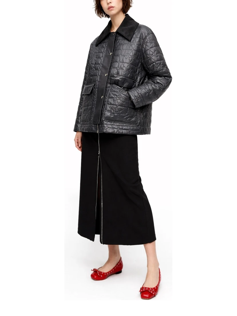 QUILTED MIDI JACKET
