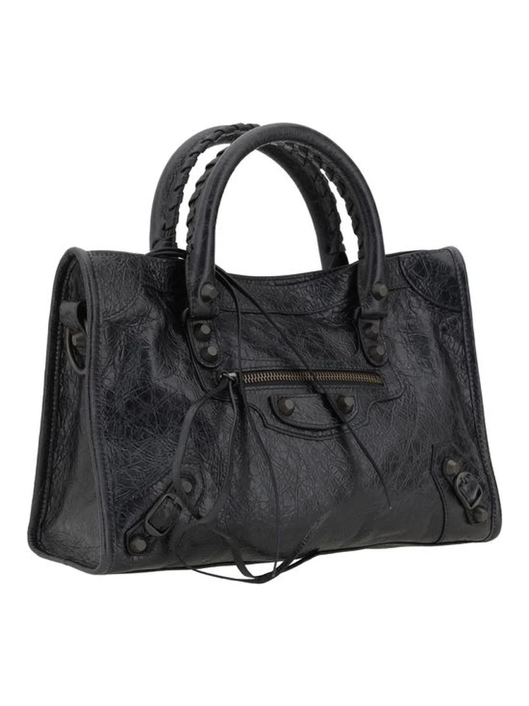 Black Calf Leather Bos Taurus Shoulder Bag alternative