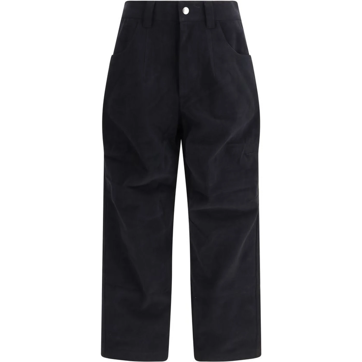 Black Cotton Pants