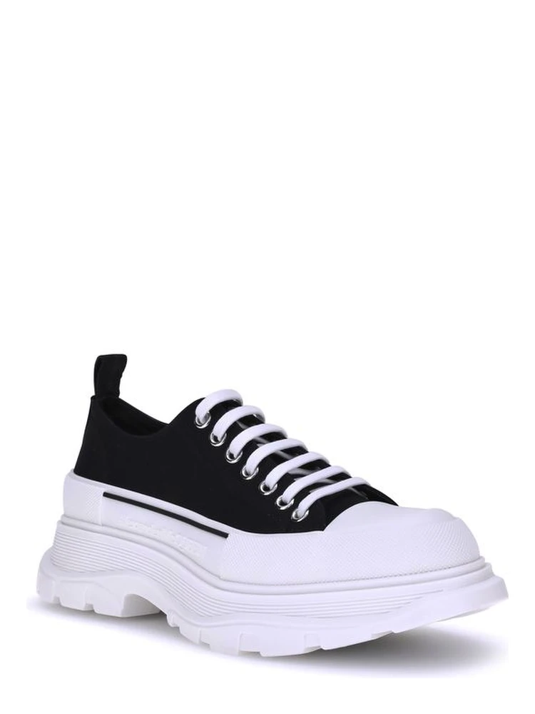 Black Rubber Athletic Sneakers alternative