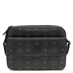 Black Fabric Shoulder Bag