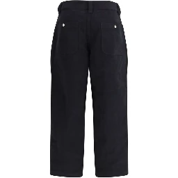 Black Cotton Pants