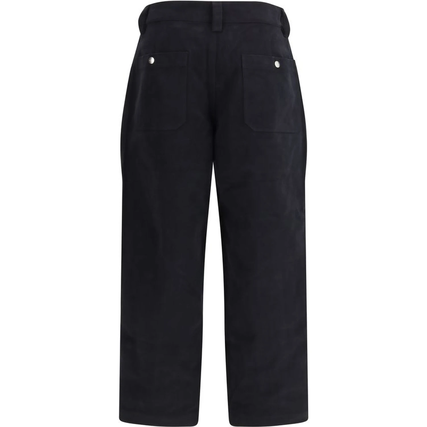 Black Cotton Pants
