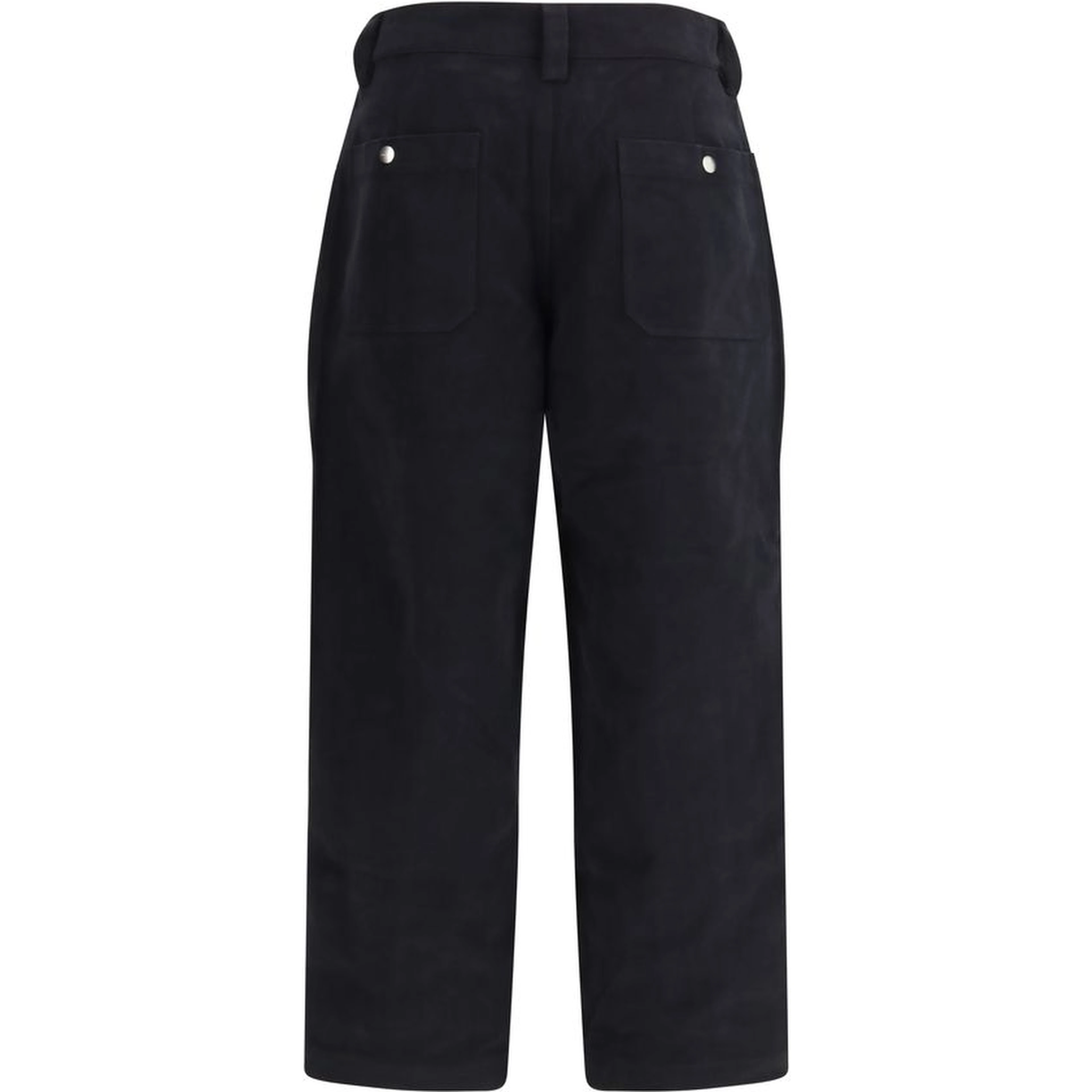 Black Cotton Pants