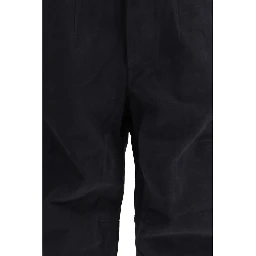 Black Cotton Pants