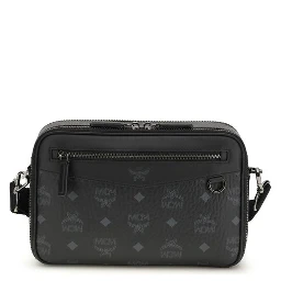 Black Fabric Shoulder Bag