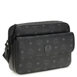 Black Fabric Shoulder Bag