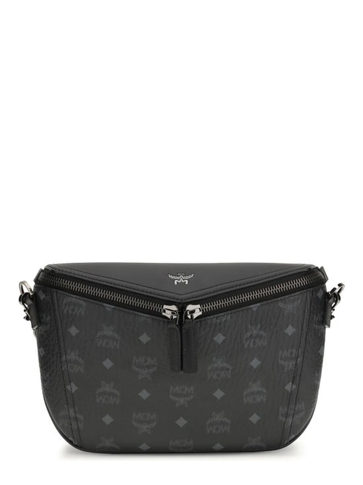 Black Calf Leather Bos Taurus Shoulder Bag