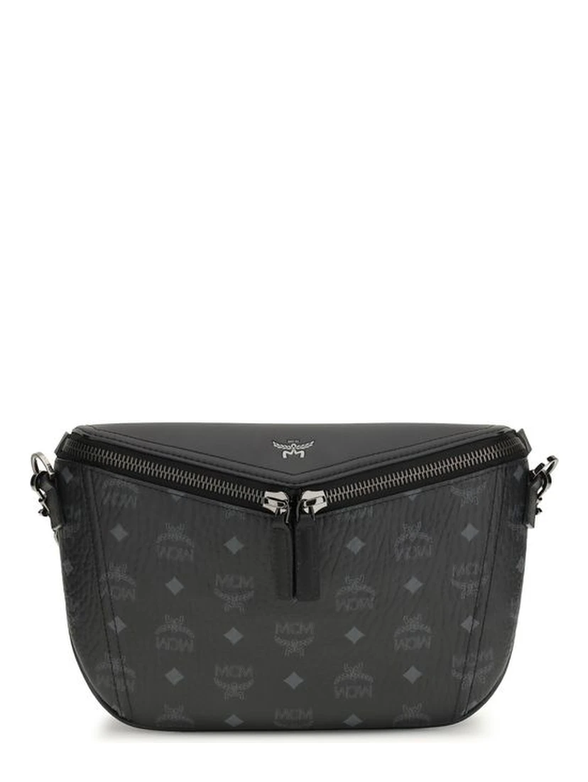 Black Calf Leather Bos Taurus Shoulder Bag