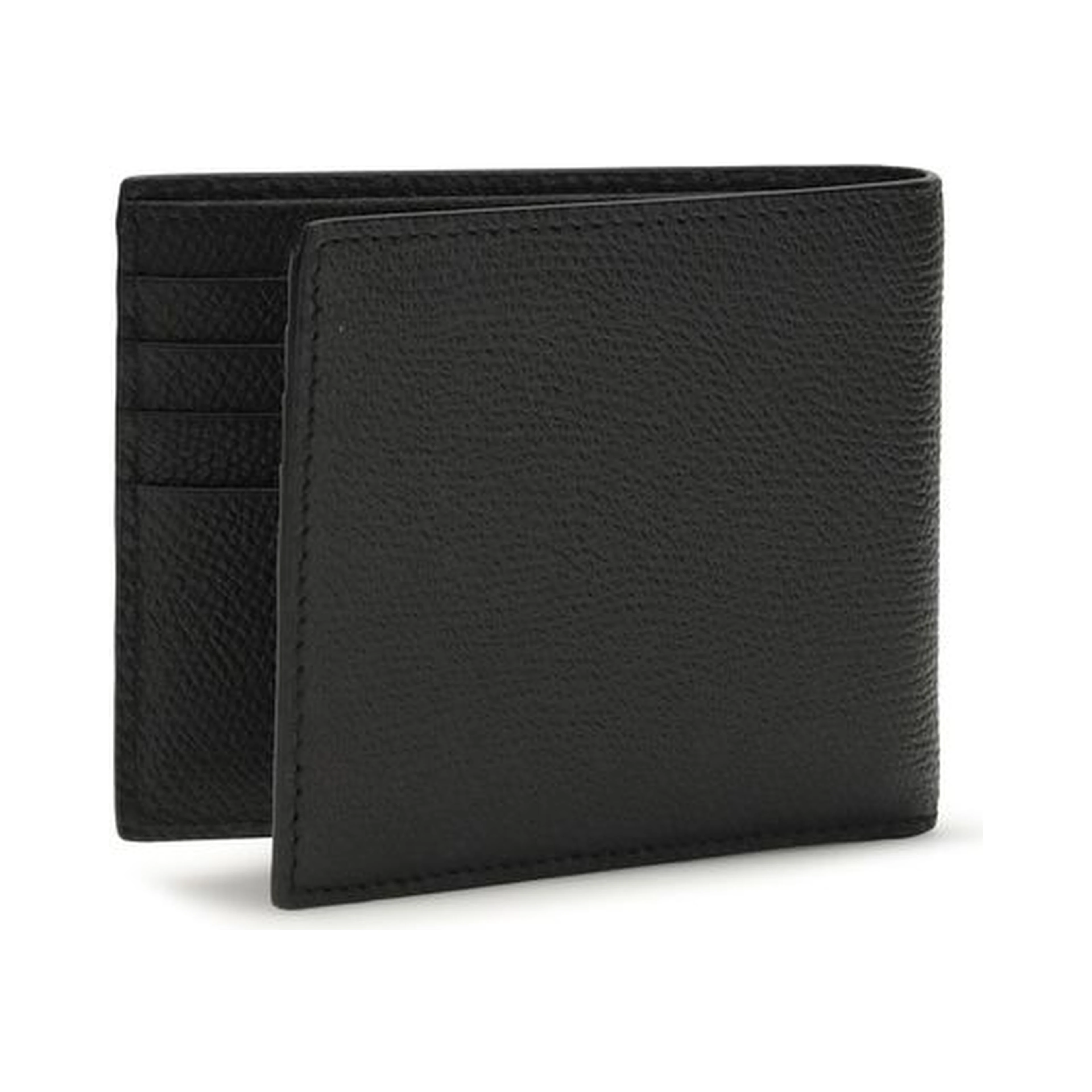 Black Calf Leather Bos Taurus Wallet