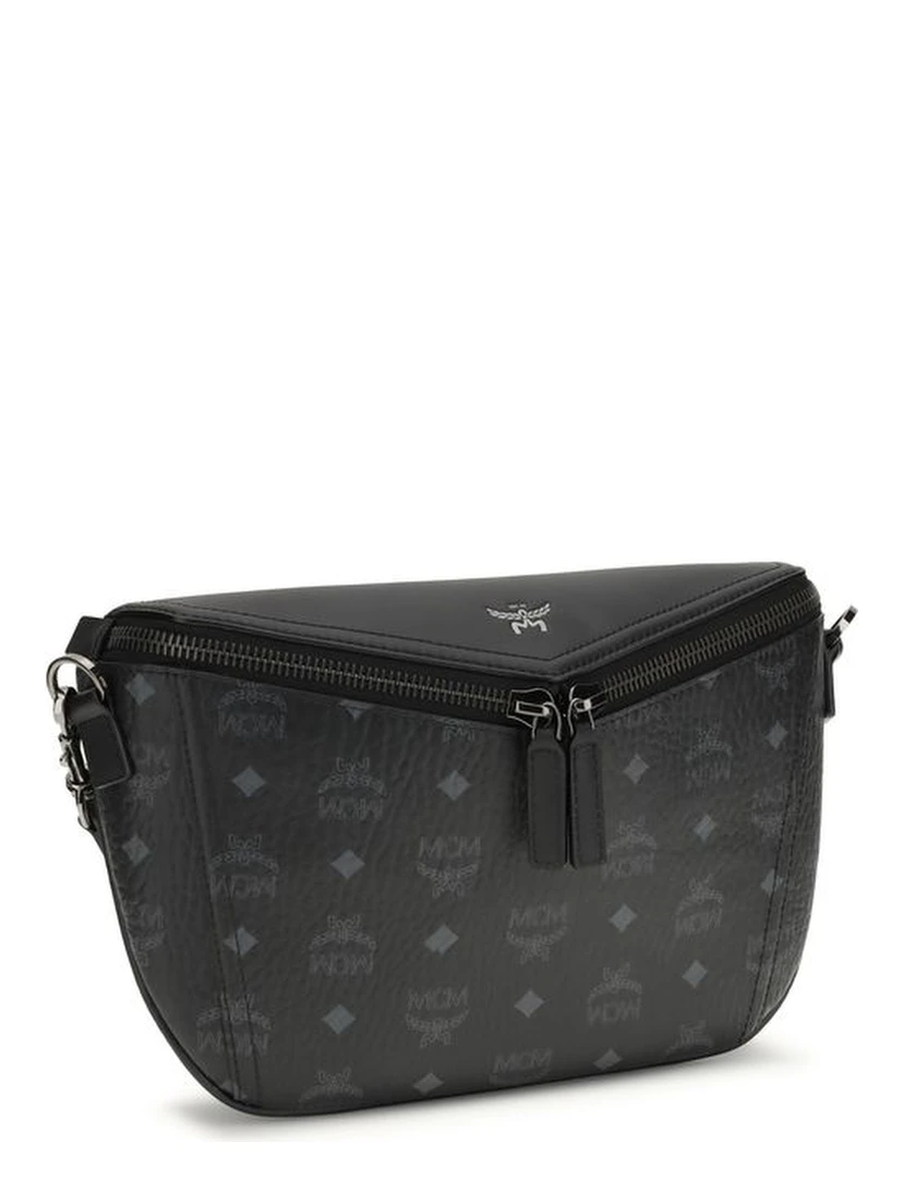 Black Calf Leather Bos Taurus Shoulder Bag