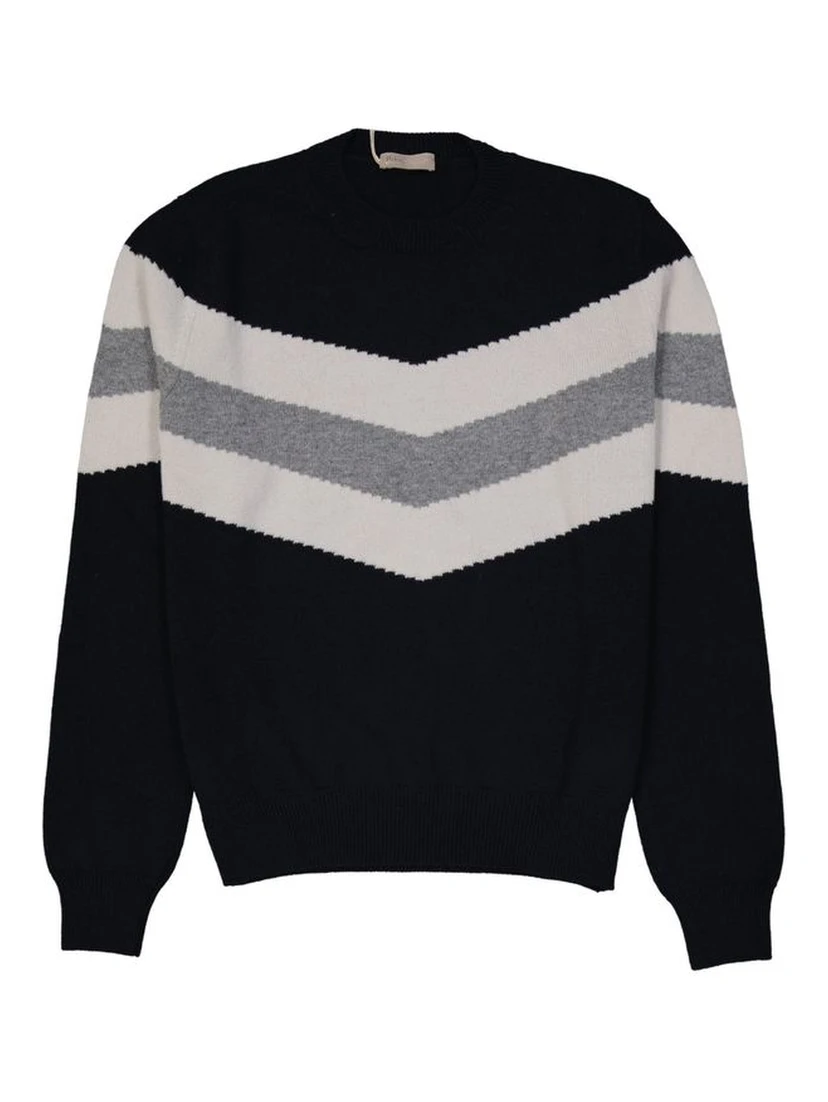 Blue Wool Sweatshirt