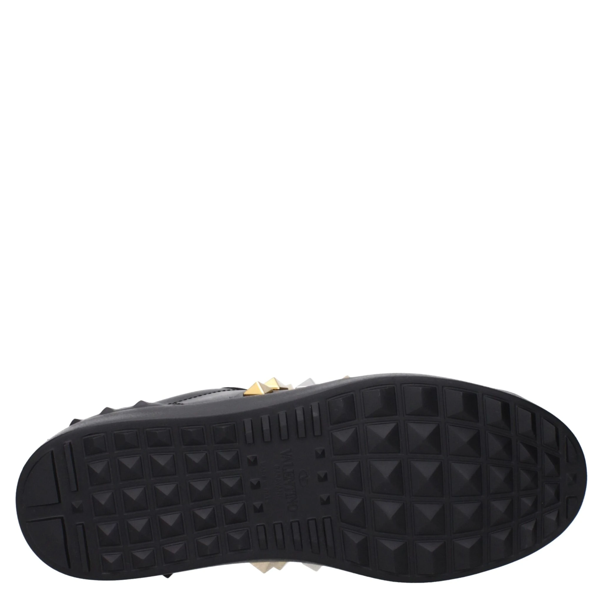 Black Leather Sneakers