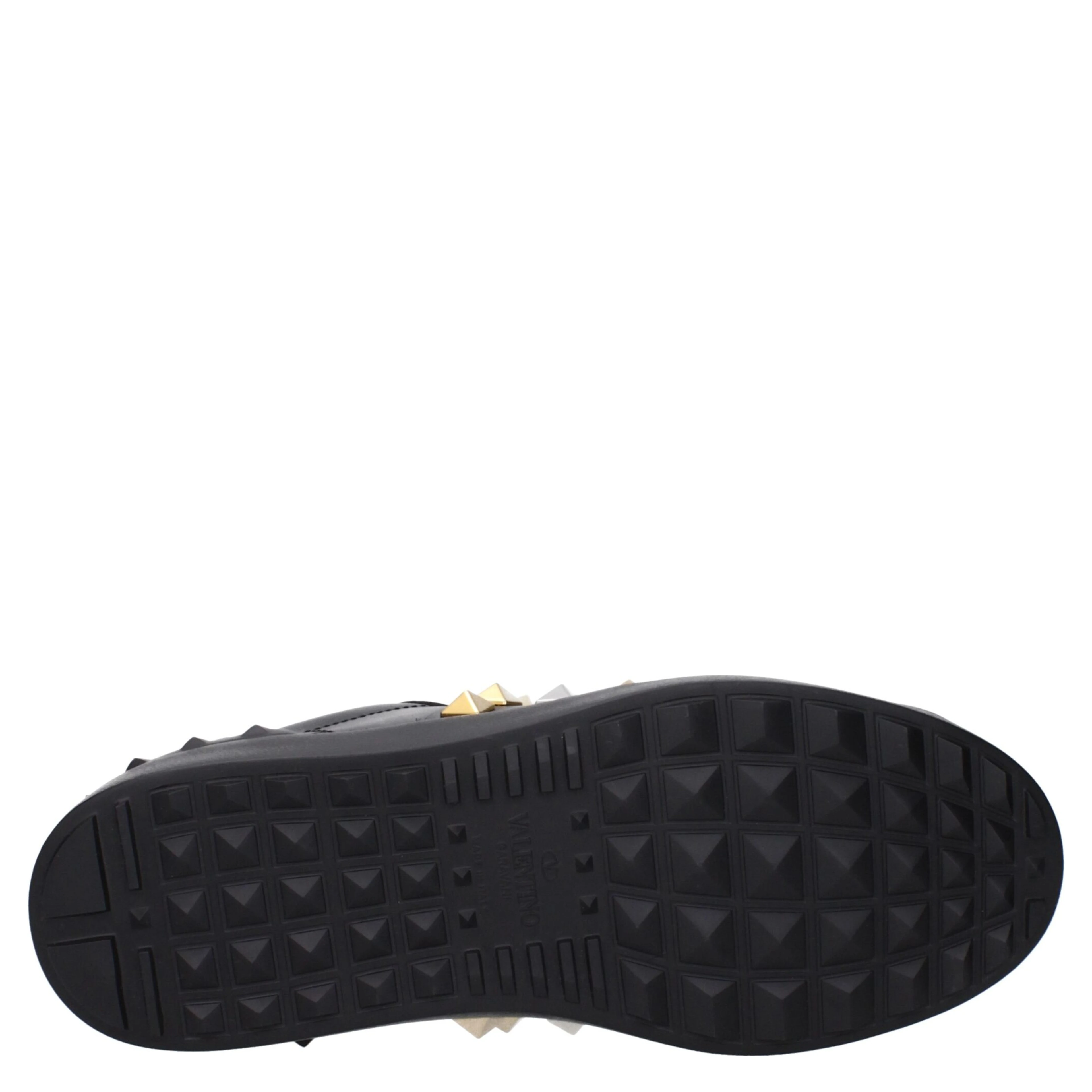 Black Leather Sneakers