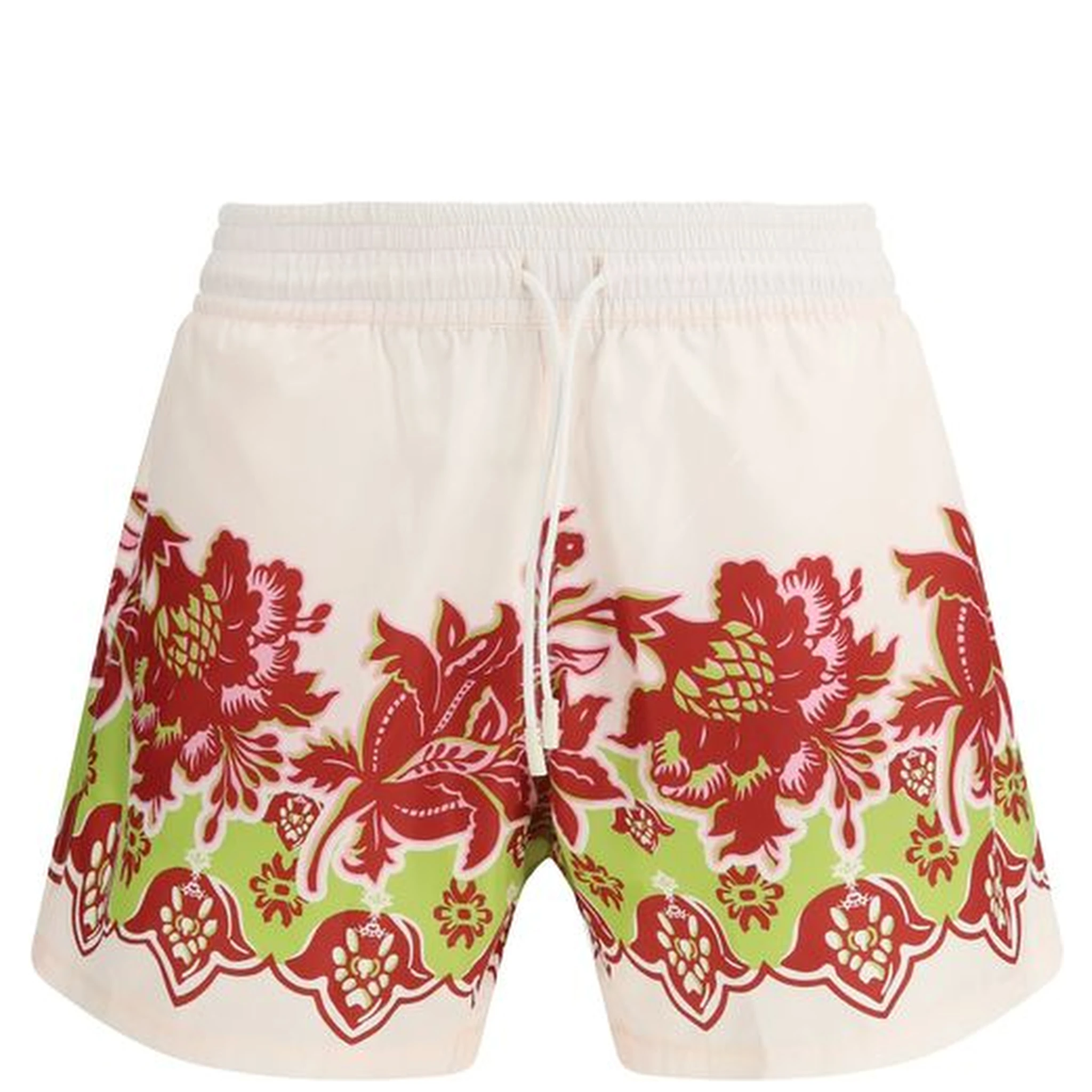 Multicolor Polyester Shorts