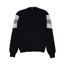 Blue Wool Sweatshirt