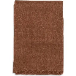 وشاح بني من الكشمير