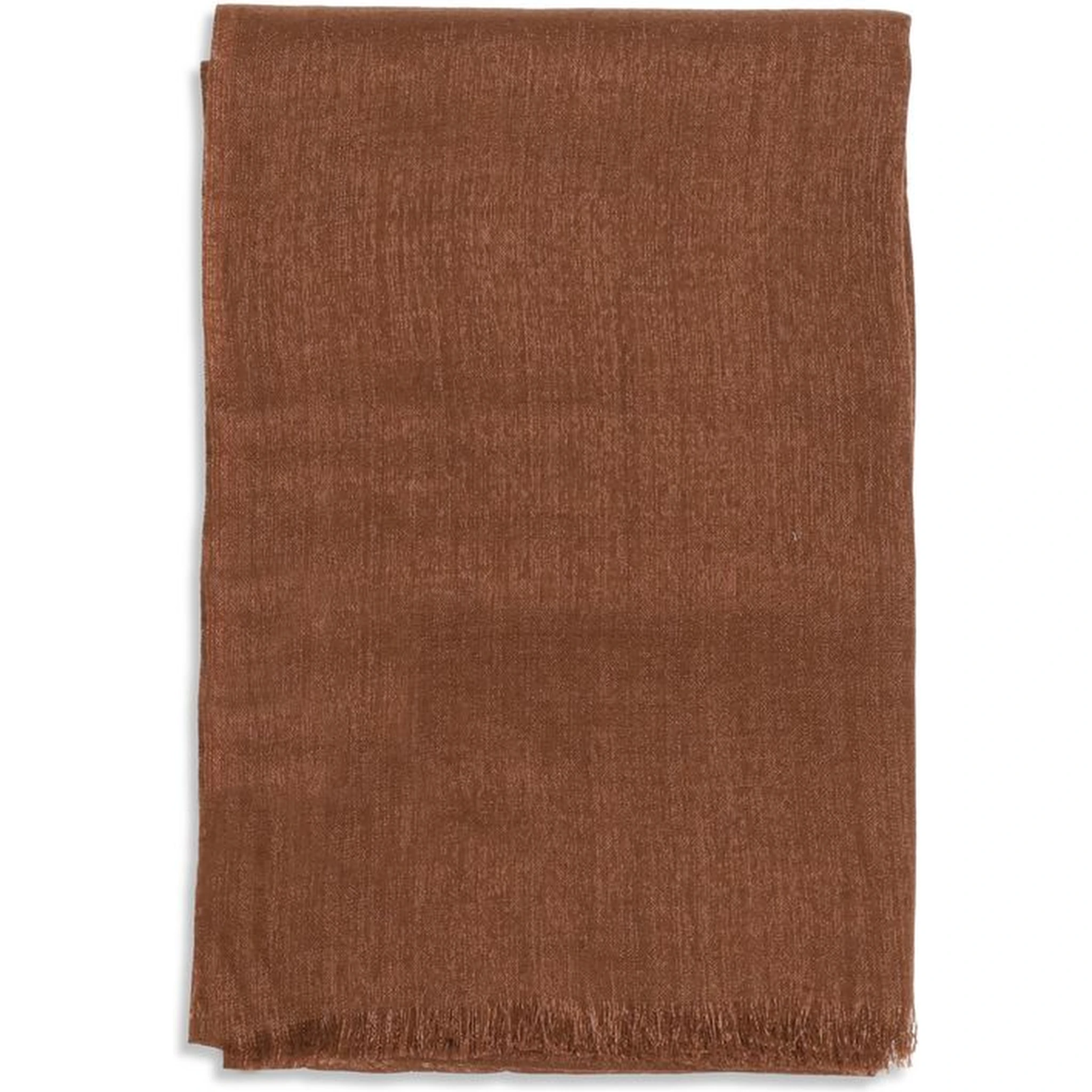 وشاح بني من الكشمير