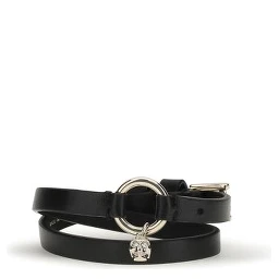 Black Calf Leather Bos Taurus Bracelet