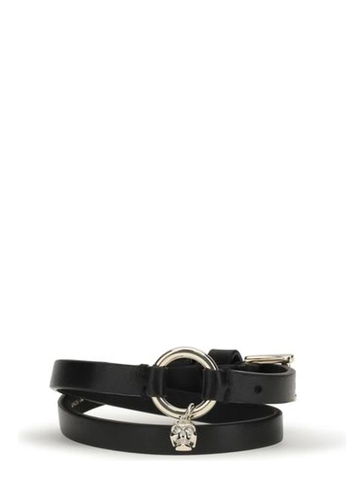 Black Calf Leather Bos Taurus Bracelet