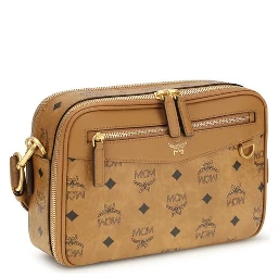 Beige Fabric Shoulder Bag