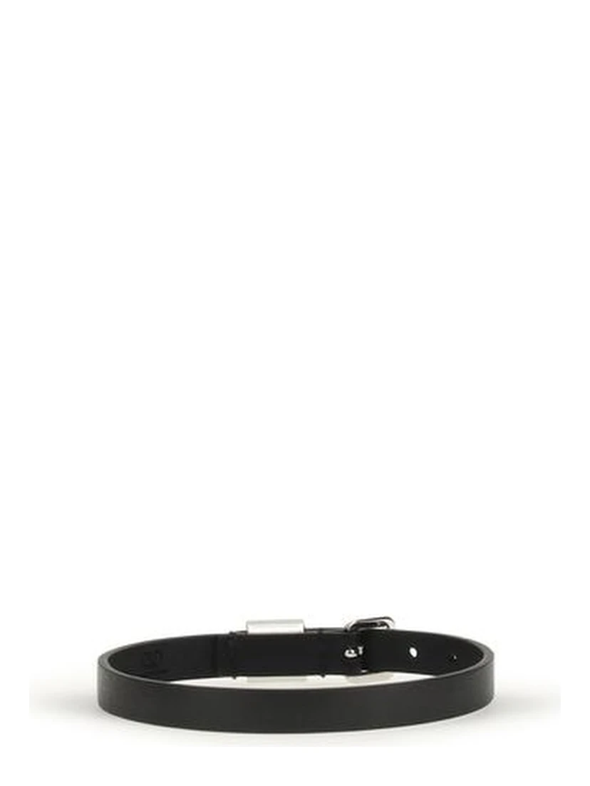 سوار بوس توروس من جلد العجل الأسود