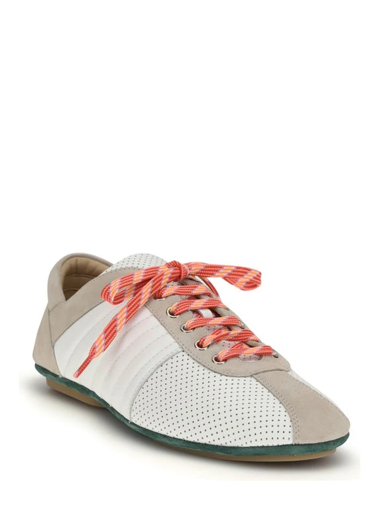 Multicolor Suede Leather Low Top Sneakers alternative