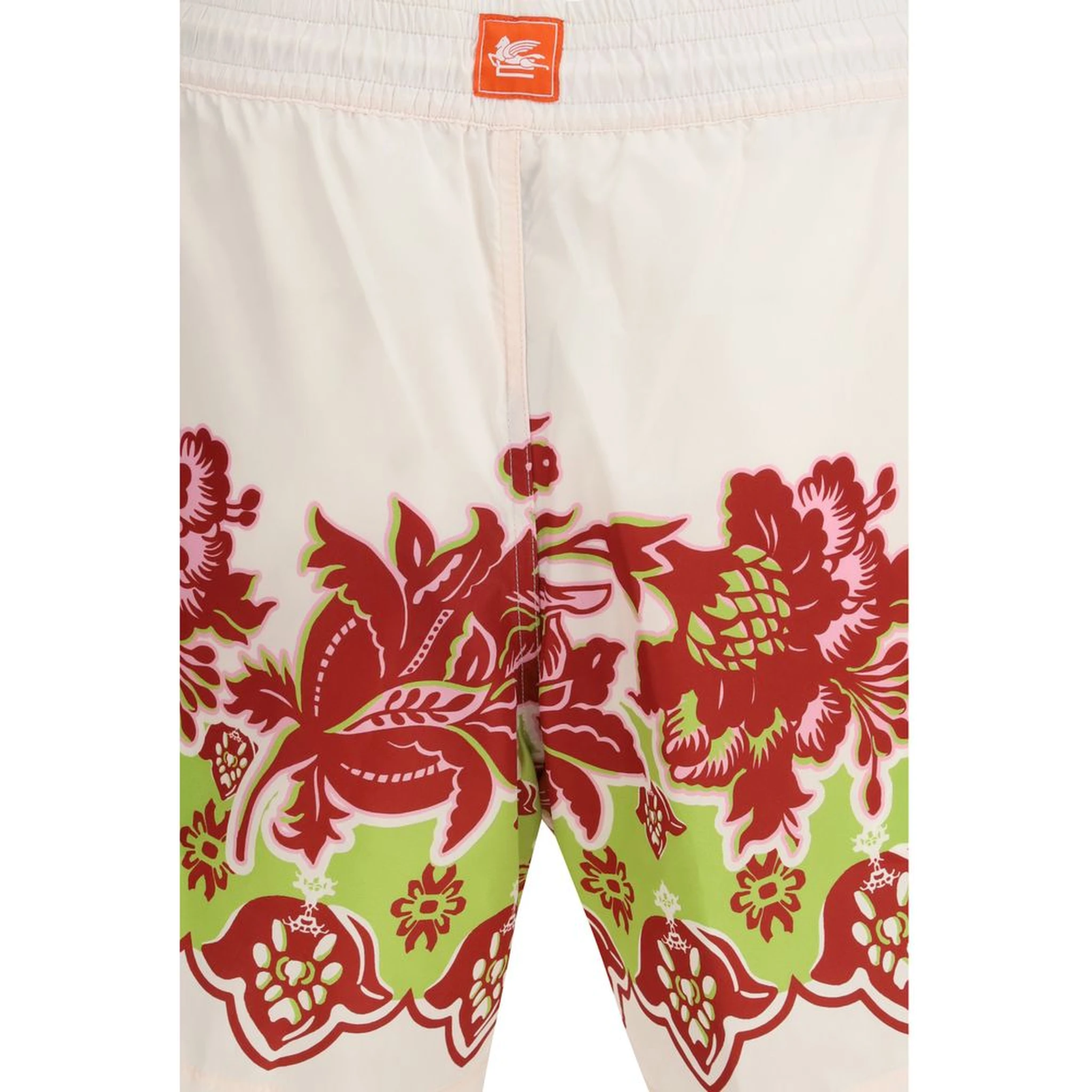 Multicolor Polyester Shorts