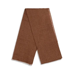 وشاح بني من الكشمير