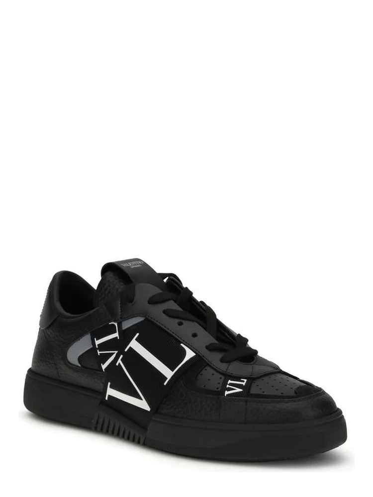 Black Calf Leather Bos Taurus Low Top Sneakers alternative