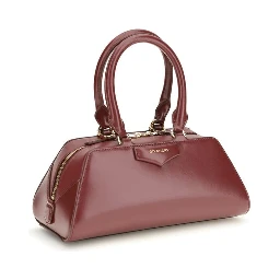 Bordeaux Calf Leather Bos Taurus Shoulder Bag
