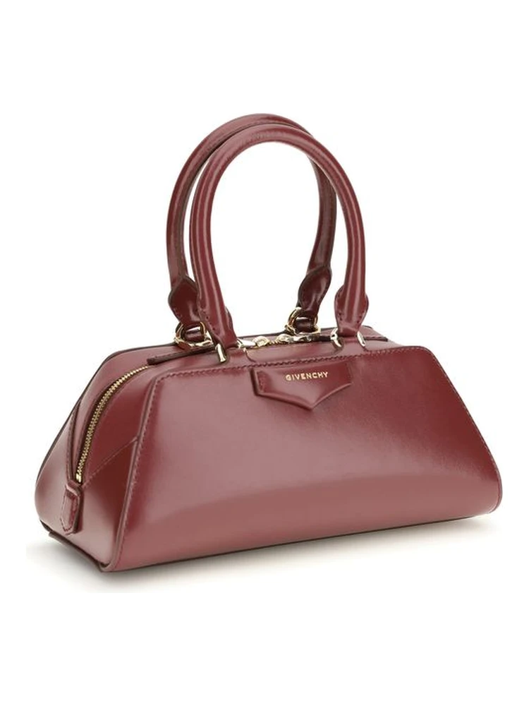 Bordeaux Calf Leather Bos Taurus Shoulder Bag alternative