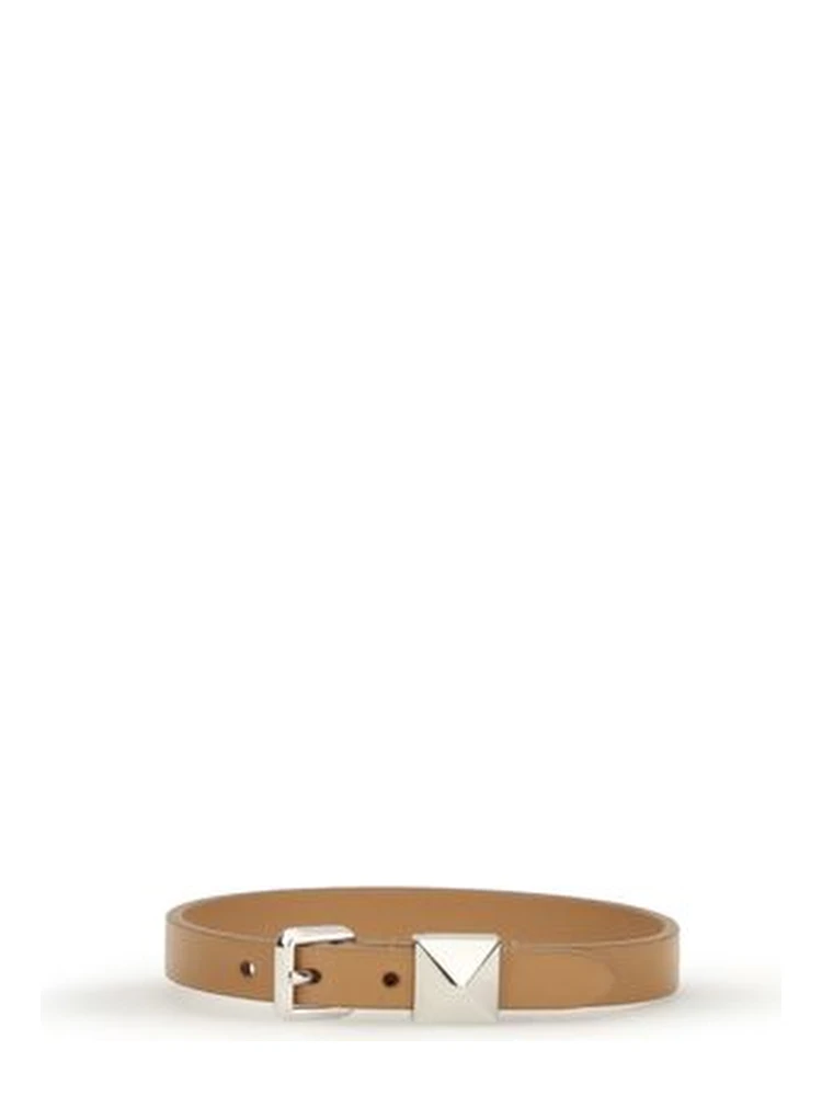 سوار بوس توروس من جلد العجل البني