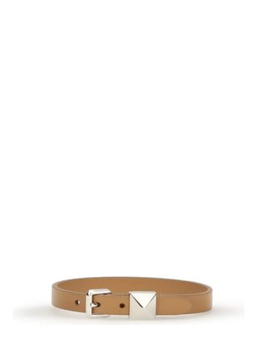 سوار بوس توروس من جلد العجل البني