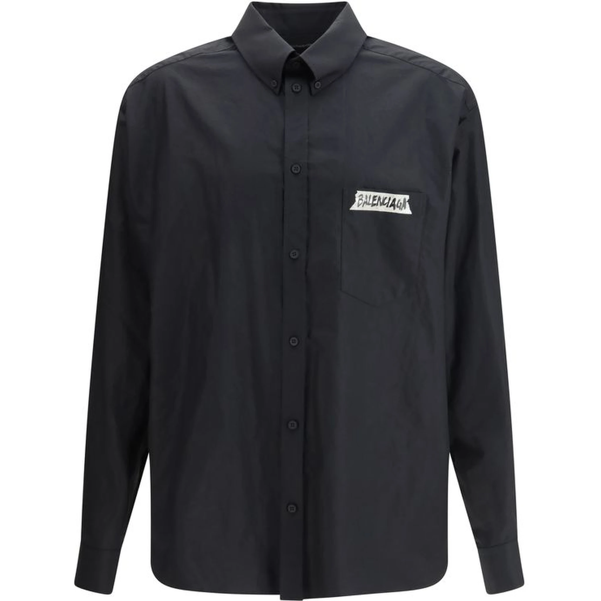 Black Cotton Shirt