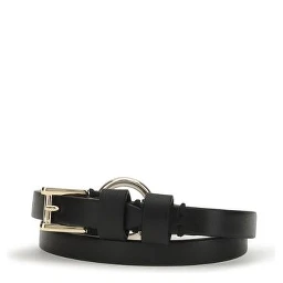 Black Calf Leather Bos Taurus Bracelet