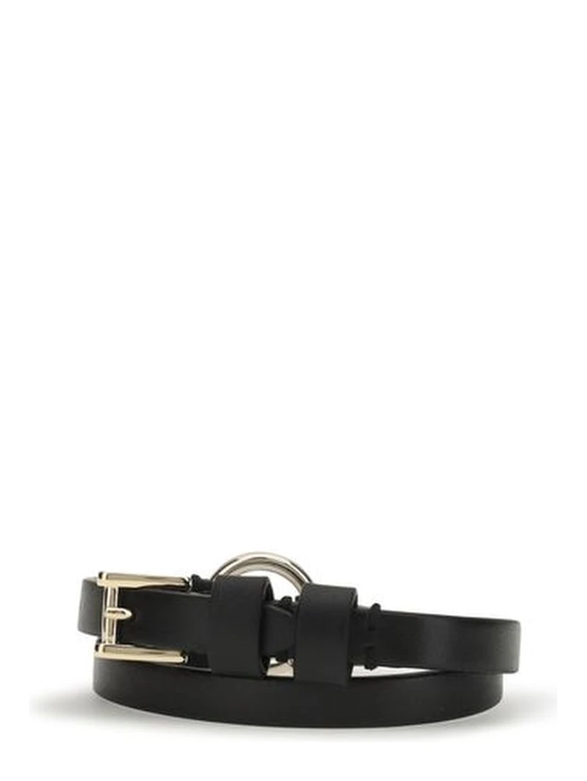 Black Calf Leather Bos Taurus Bracelet