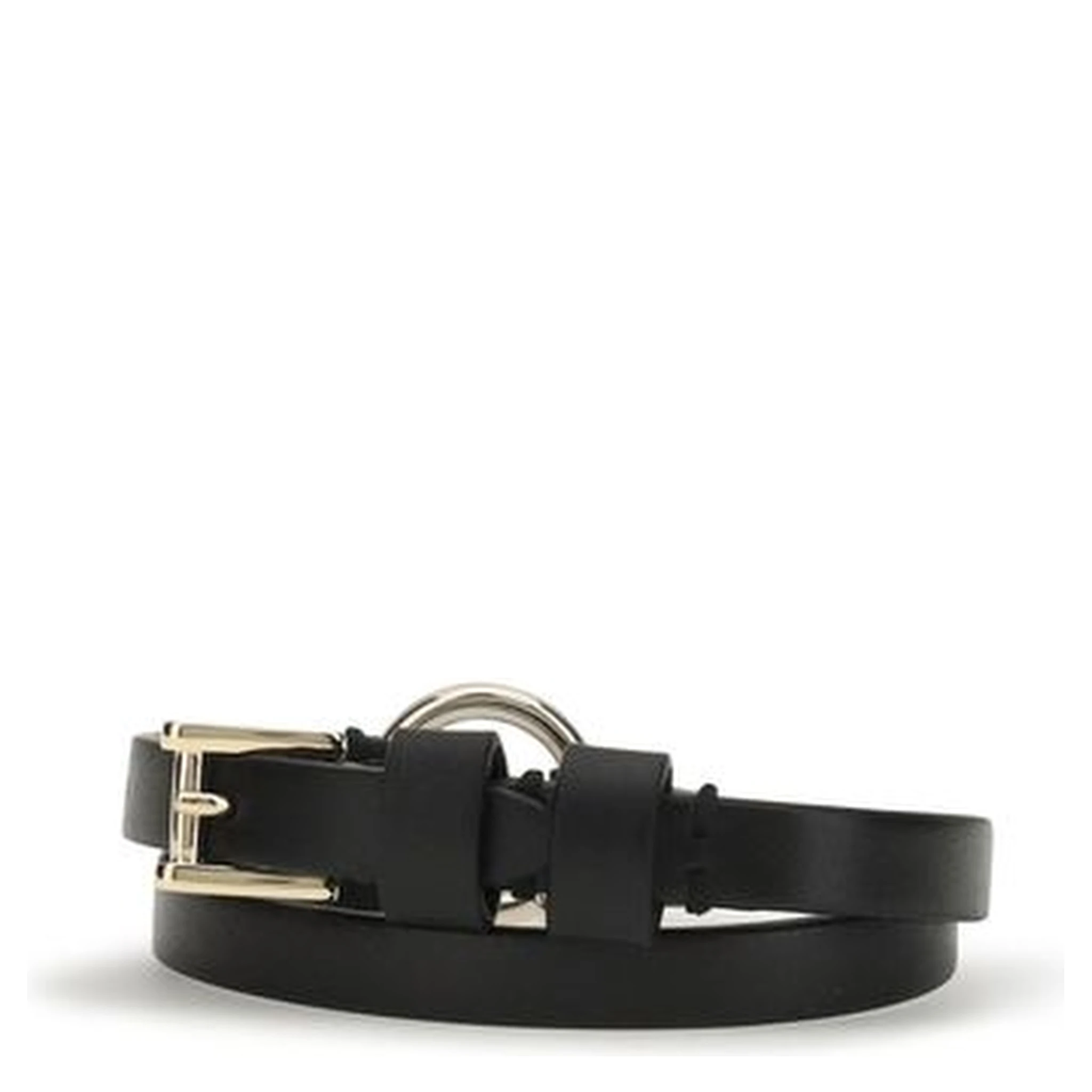 Black Calf Leather Bos Taurus Bracelet