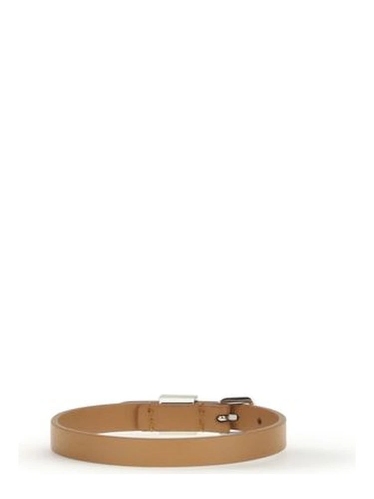 سوار بوس توروس من جلد العجل البني alternative