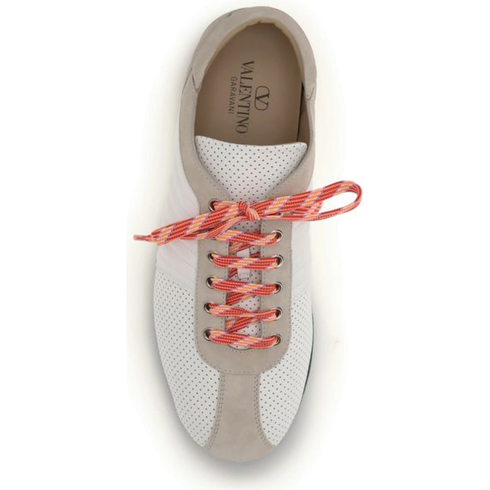 Multicolor Suede Leather Low Top Sneakers