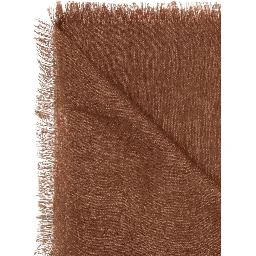 وشاح بني من الكشمير