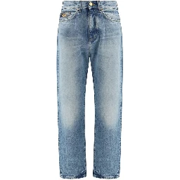 Light Blue Cotton Jeans Denim