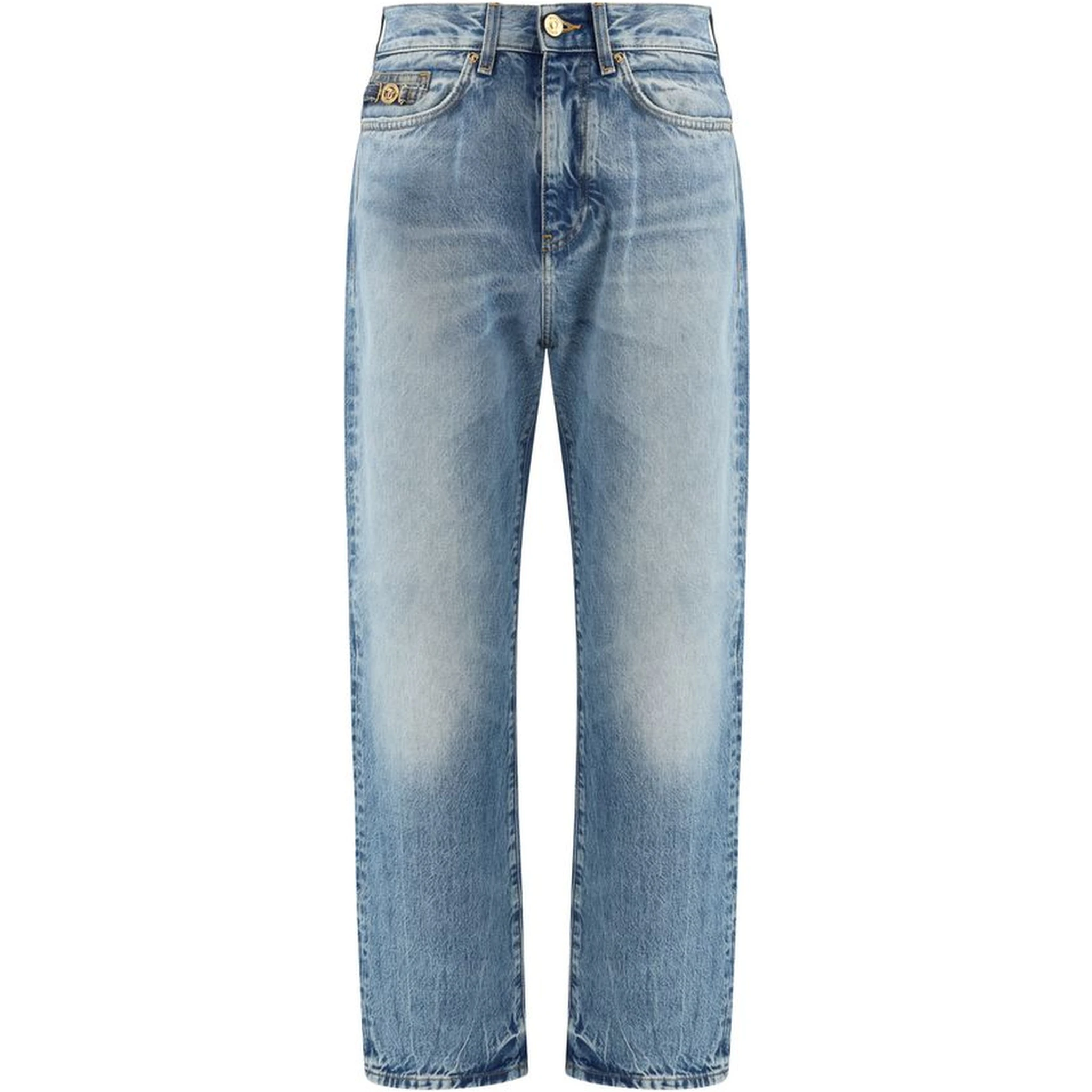 Light Blue Cotton Jeans Denim