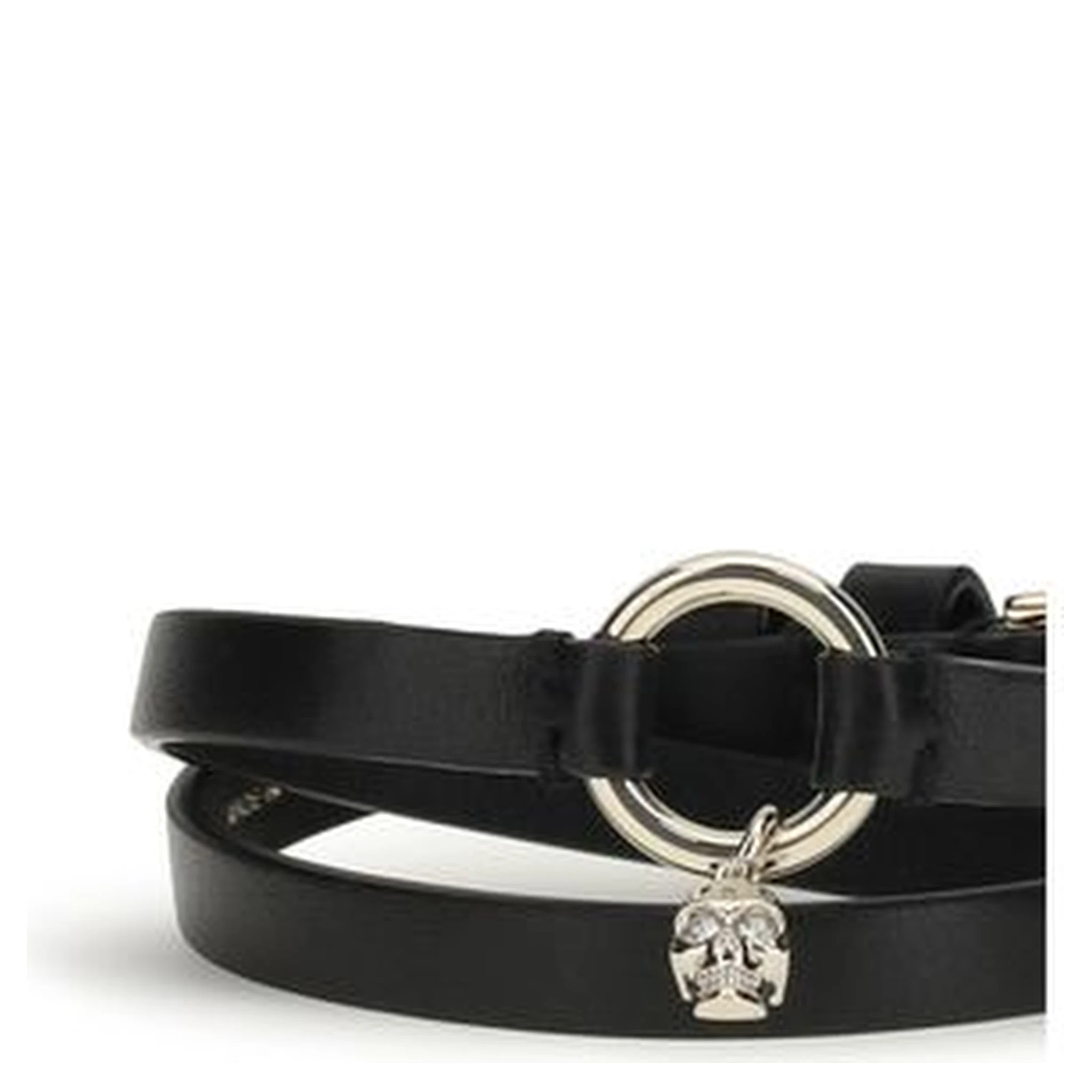 Black Calf Leather Bos Taurus Bracelet