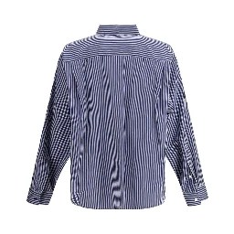 Blue Cotton Pattern Shirt
