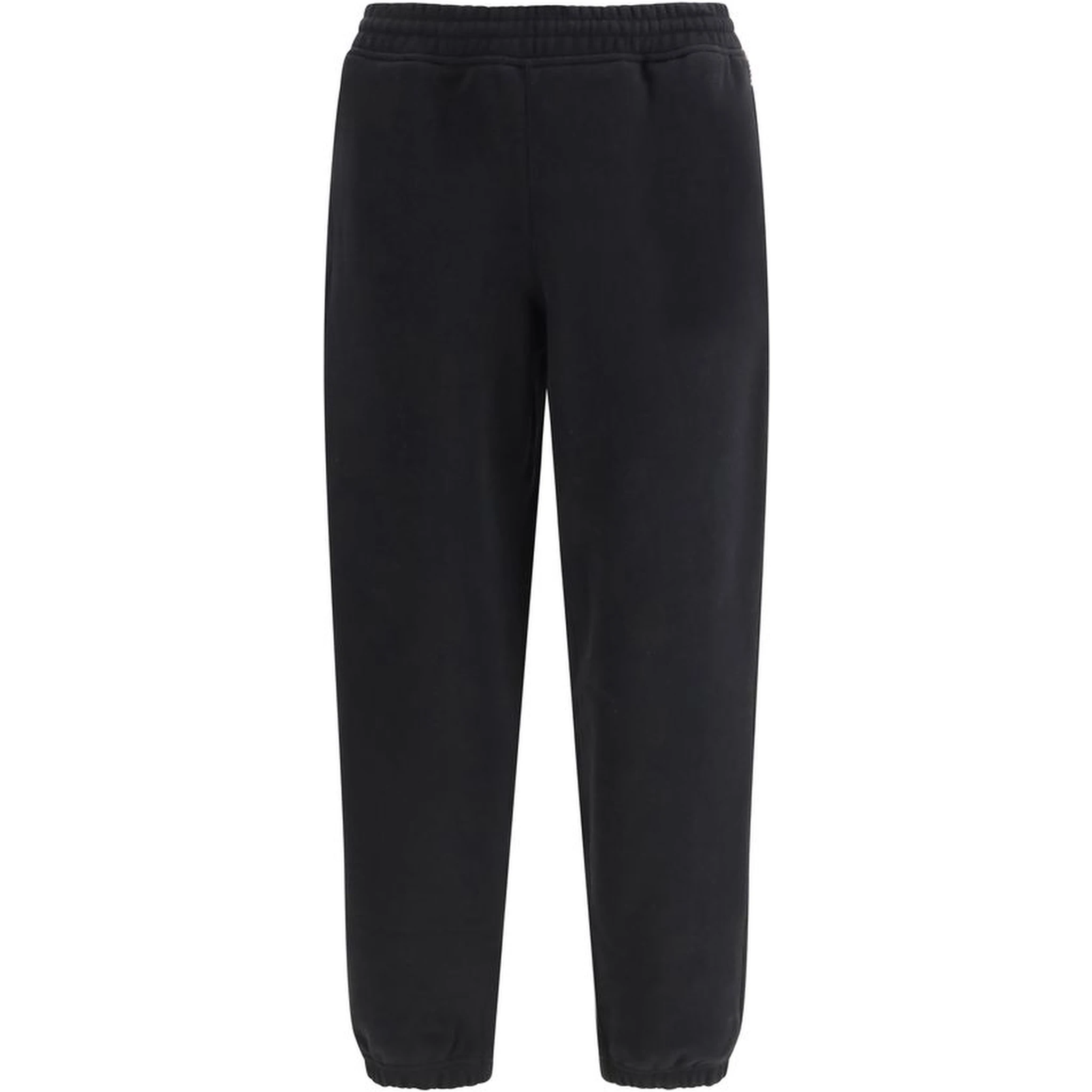 Black Cotton Joggers (Workout Pants)