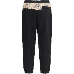 Black Cotton Joggers (Workout Pants)